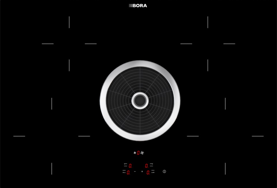 BORA BASIC HYPER CERAMIC HOB WITH INTGRATED EXTRACTION -RECIRCULATION
